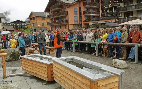 Eröffnung der Kneippanlage