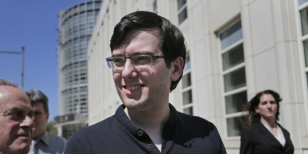 Verurteilt, aber noch auf freiem Fuss: Manager Shkreli wurde des Finanzbetrugs überführt - in mehreren Anklagepunkten aber freigesprochen.