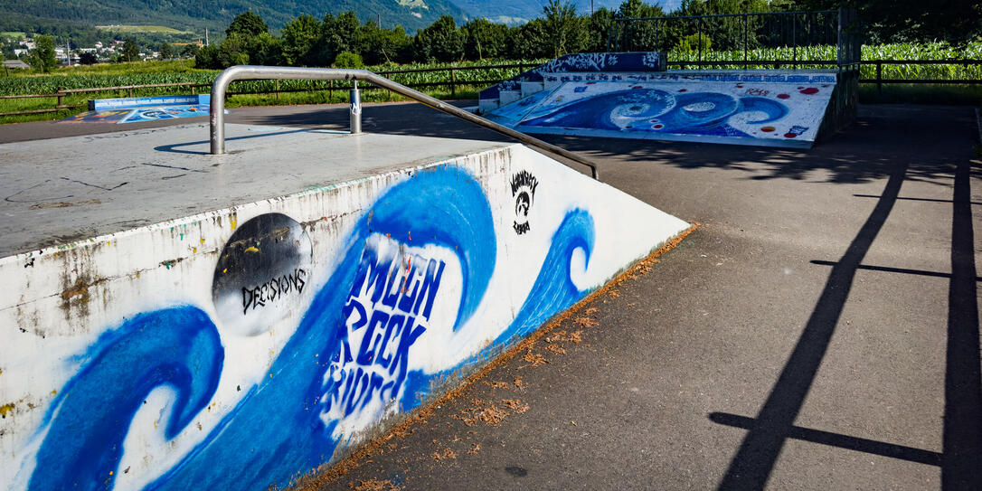 Bald soll die bestehende Skating-Anlage im neuen Glanz erstrahlen.