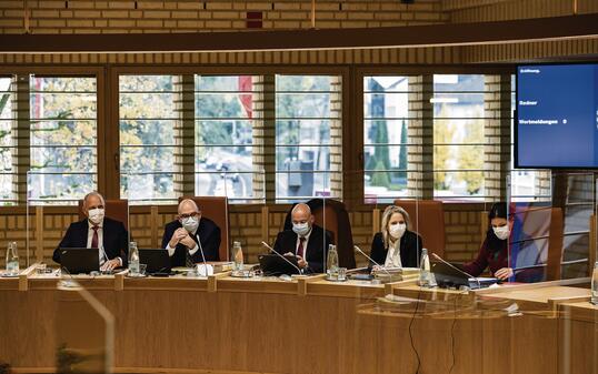 Liechtensteiner Landtag in Vaduz