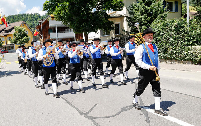 76. Liechtensteiner Verbandsmusikfest in Mauren  unter dem Motto «Mura - tönt guat»