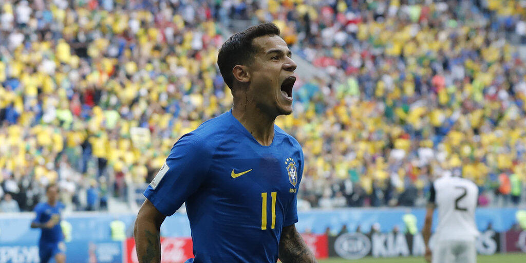 Erlöste Brasilien im Duell mit Costa Rica mit dem 1:0 in der Nachspielzeit: Philippe Coutinho