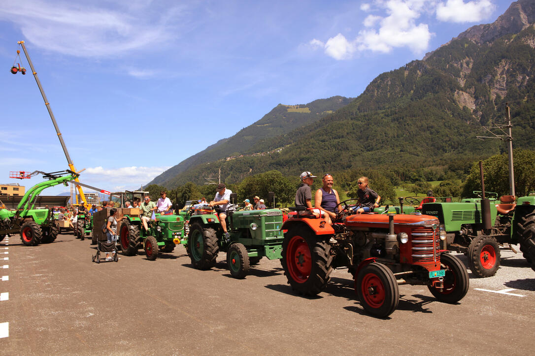 Oldtimer Traktorentreffen in Schaan,