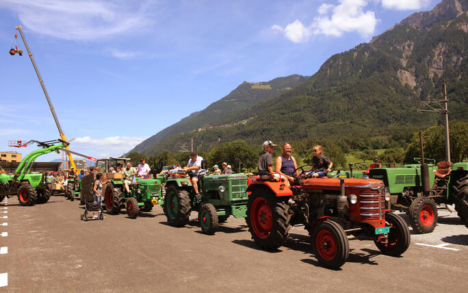 Oldtimer Traktorentreffen in Schaan,