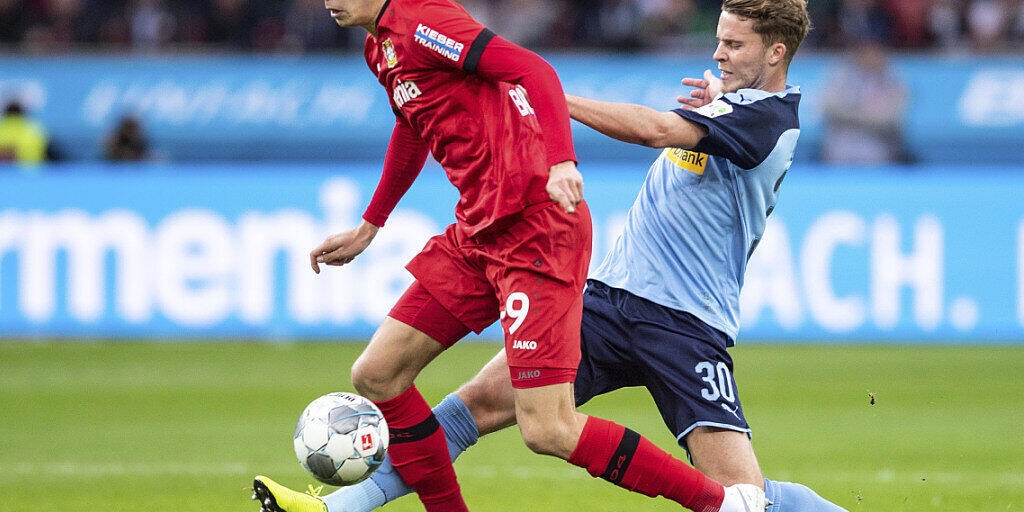 Heiss begehrt: Leverkusens Kai Havertz (links) hat das Interesse der europäischen Top-Klubs geweckt Heiss begehrt: Leverkusens Kai Havertz (links) hat das Interesse der europäischen Top-Klubs geweckt