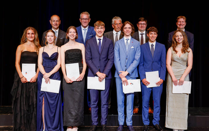 Liechtenstein Schaan Gymnasium Maturafeier 2025