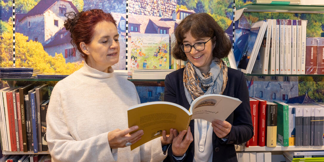 Bücherwurm in Vaduz Bücherwurm in Vaduz