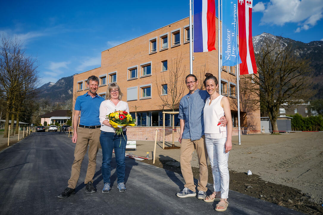Liechtenstein Schaan Vaduz Neueroeffnung Jugendherberge