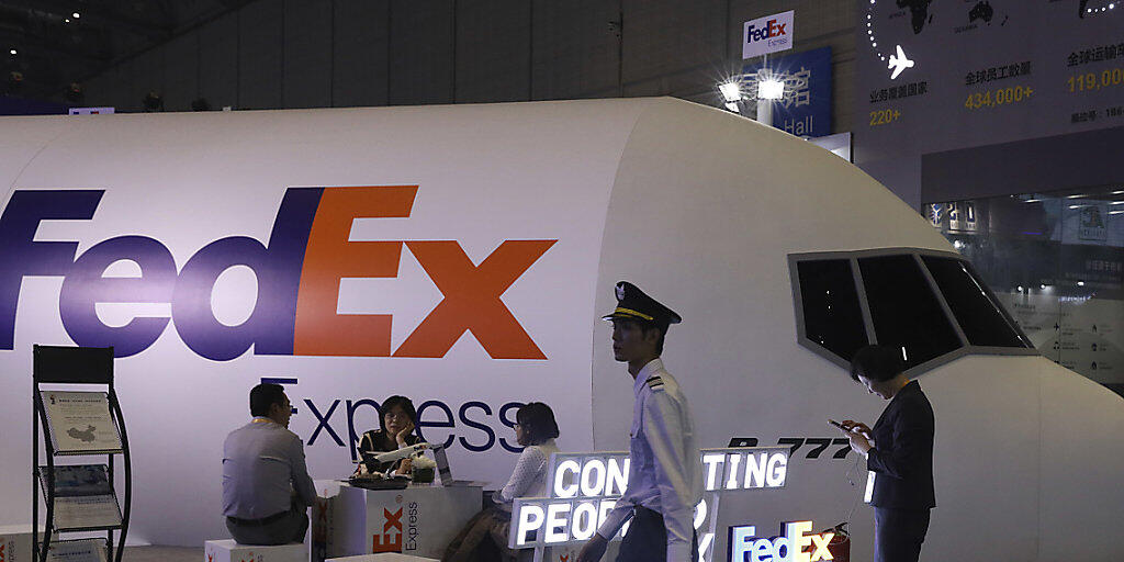 Der amerikanische Logistikanbieter Fedex kommt in China immer mehr unter Druck. (Archivbild)