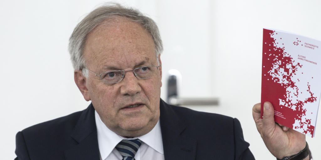 "Für Ältere darf es im Arbeitsmarkt keine Benachteiligungen geben", sagte Wirtschaftsminister Johann Schneider-Ammann nach der Konferenz zum Thema ältere Arbeitnehmer.