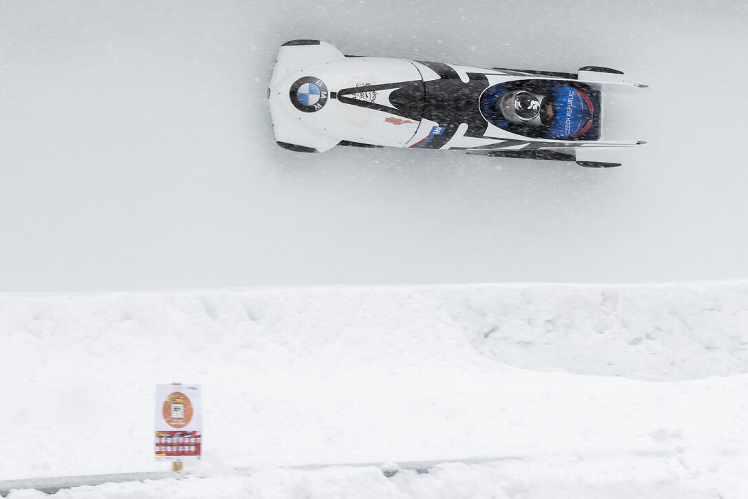 Junioren-WM 2er Bob in St. Moritz