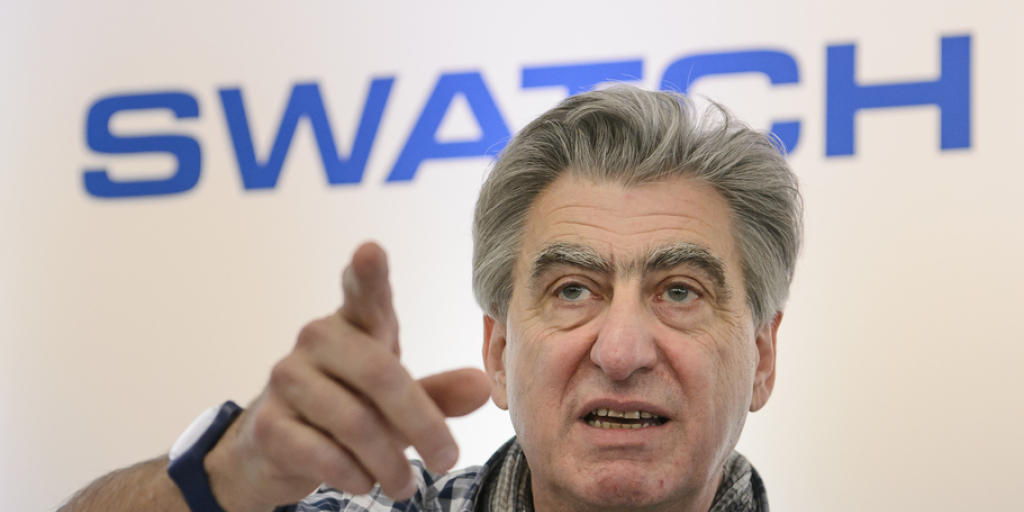 Zuversicht bei Nick Hayek: "In der Schweizer Uhrenindustrie gibt es keine Krise." (Archiv) Zuversicht bei Nick Hayek: "In der Schweizer Uhrenindustrie gibt es keine Krise." (Archiv)
