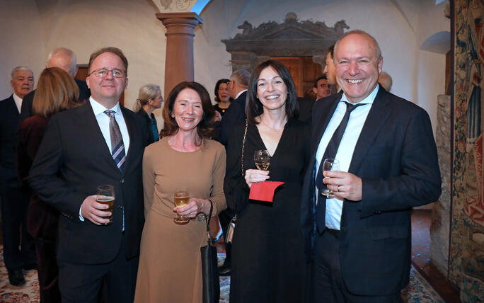 Neujahrsempfang für das diplomatische Corps auf Schloss Vaduz