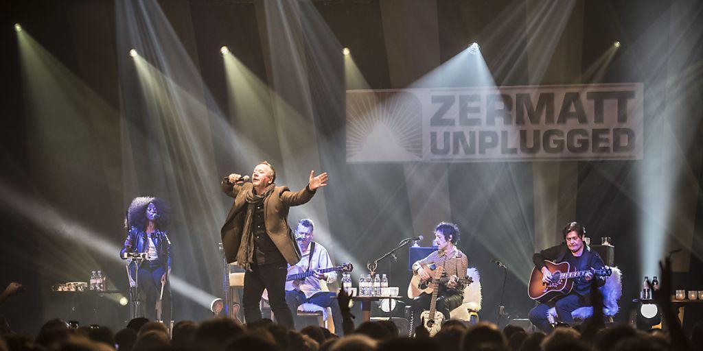 Die Simple Minds am Zermatt Unplugged, das am Samstagabend erfolgreich zu Ende gegangen ist. (z.V.g. vom Veranstalter © Rob Lewis Photography)