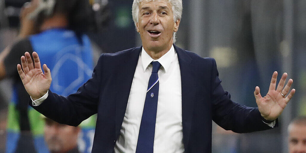 Bergamos Trainer Gian Piero Gasperini hatte Angst um sein Leben