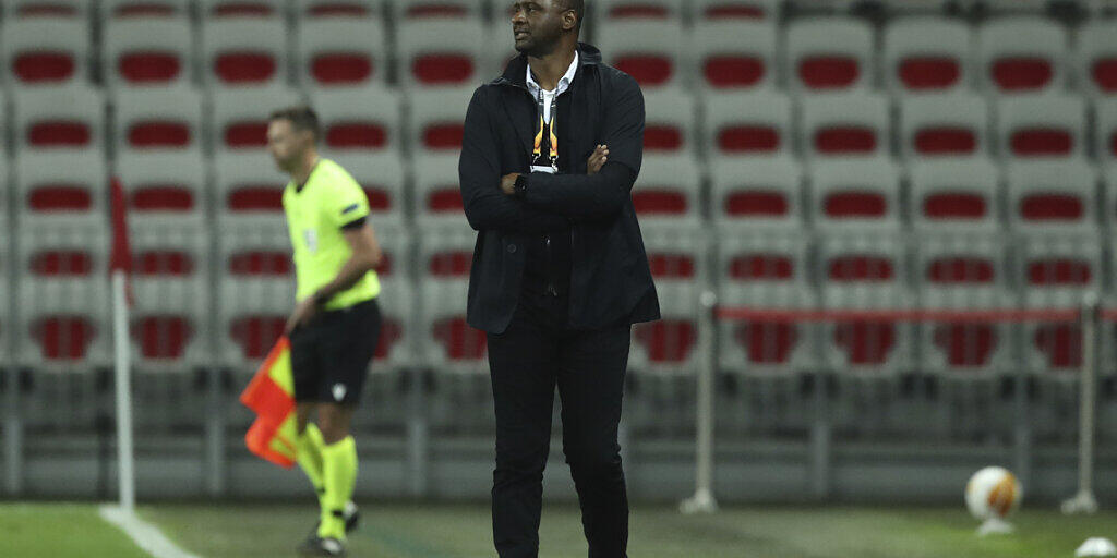 Patrick Vieira kassierte zuletzt vier Niederlagen in Folge Patrick Vieira kassierte zuletzt vier Niederlagen in Folge