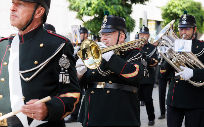 Princely Tattoo Parade in Vaduz