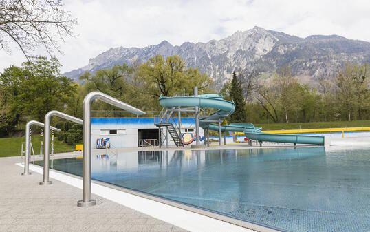 Schwimmbad Mühleholz in Vaduz