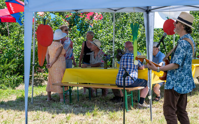 Jubiläumsfest 10-Jahre-Gartenkooperative, in Schaan