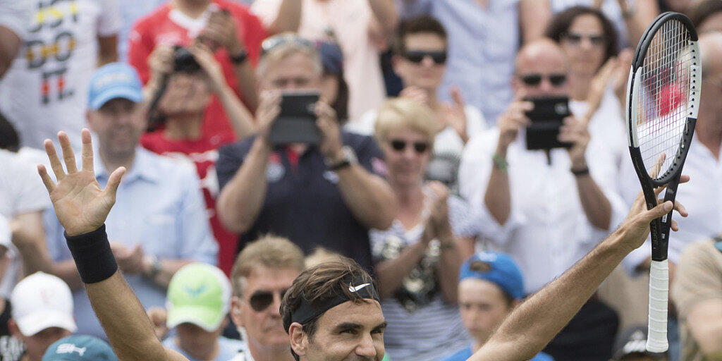 Roger Federer hat derzeit allen Grund zur Freude