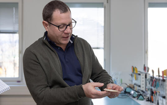 Besuch im Experimentierlabor «pepperMINT»