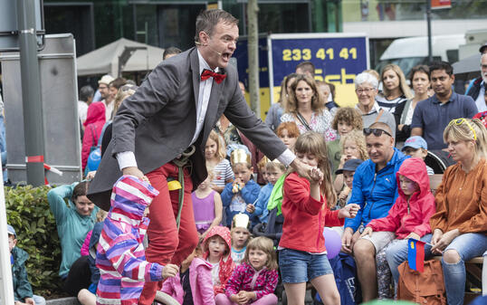 Staatsfeiertag Volksfest im Städtle Vaduz