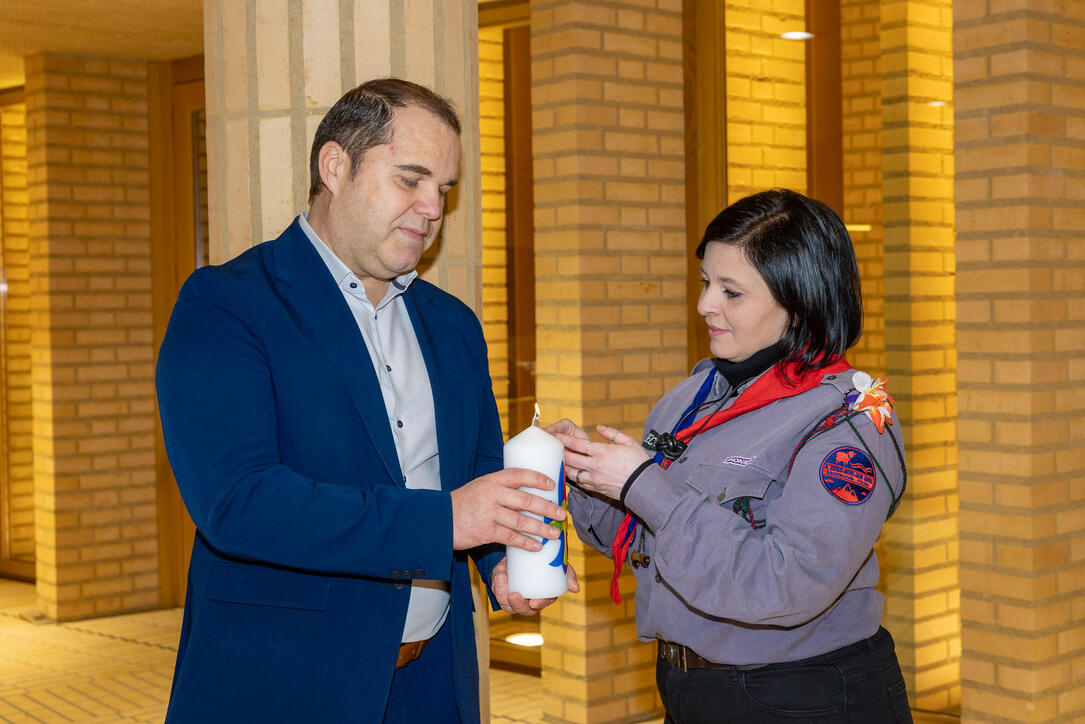 Friedenslicht 2025 in Liechtenstein (17.12.2025)