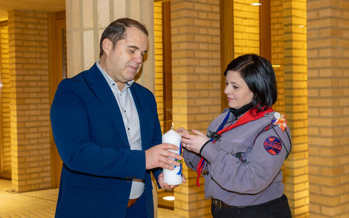 Friedenslicht 2025 in Liechtenstein (17.12.2025)