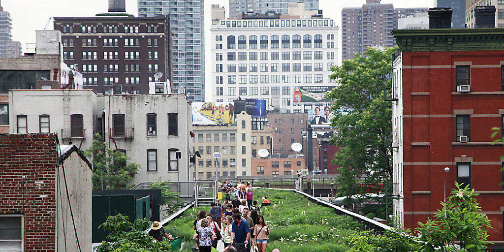 Künstler und Sänger traten auf der 2,5 Kilometer langen sogenannten High Line in New York auf. (Archivbild)
