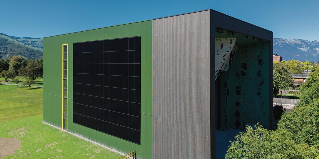 Kletterhalle Rhiblok in Vaduz