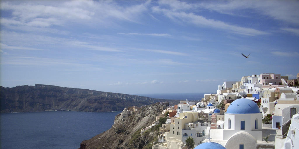 Griechenland-Ferien sind bei Schweizern weiterhin hoch im Kurs. Auch die Insel Santorini zählt zu den beliebten Destinationen.