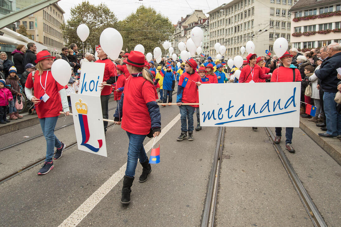 OLMA Festumzug durch die Stadt St. Gallen