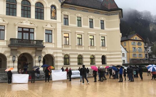 Demo in Vaduz