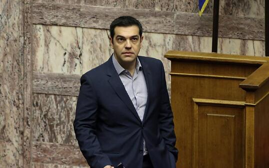 Der griechische Regierungschef Alexis Tsipras zeigt sich  bestürzt über die neue Flüchtlingstragödie bei Kalymnos. (Archiv)