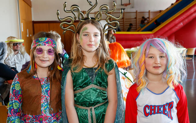 Kinderfasnacht in Schellenberg.