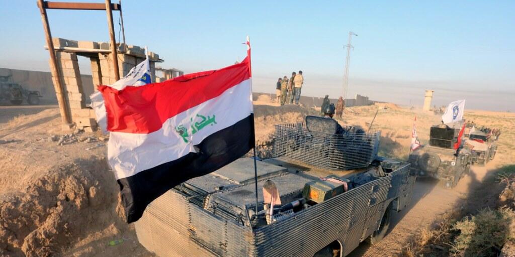 Die irakischen Truppen sind im Gebiet Kirkuk weiter vorgerückt.