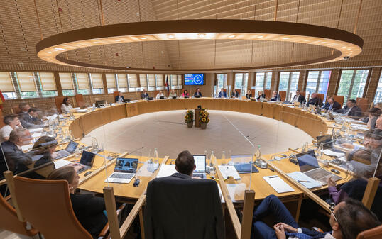 Liechtensteiner Landtag in Vaduz