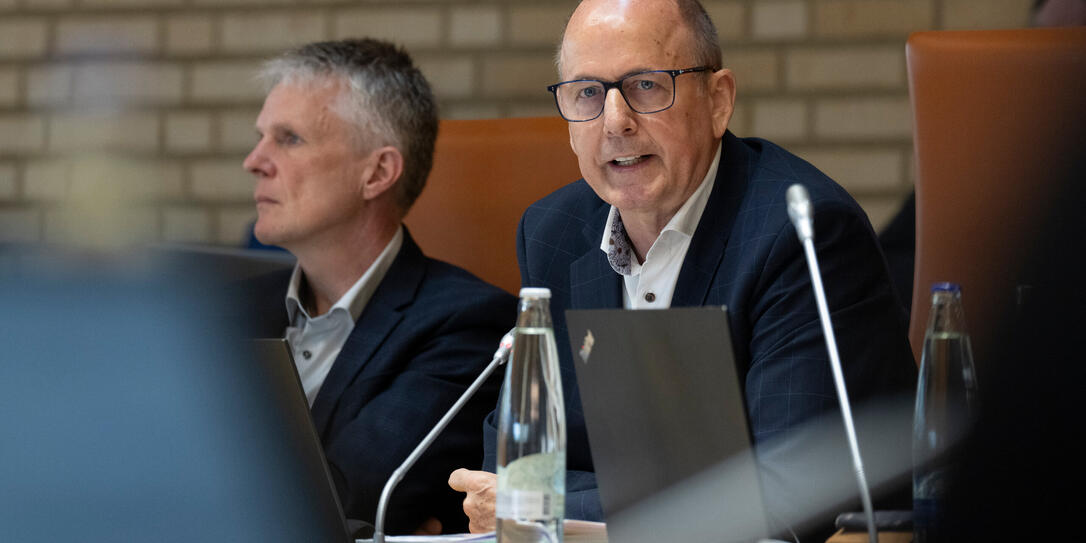 240612 Liechtensteiner Landtag, Juni 2024, Bild aufgenommen im Landtagsgebäude in Vaduz / Liechtenstein am 12.06.2024 - - Politik, Vaduz,