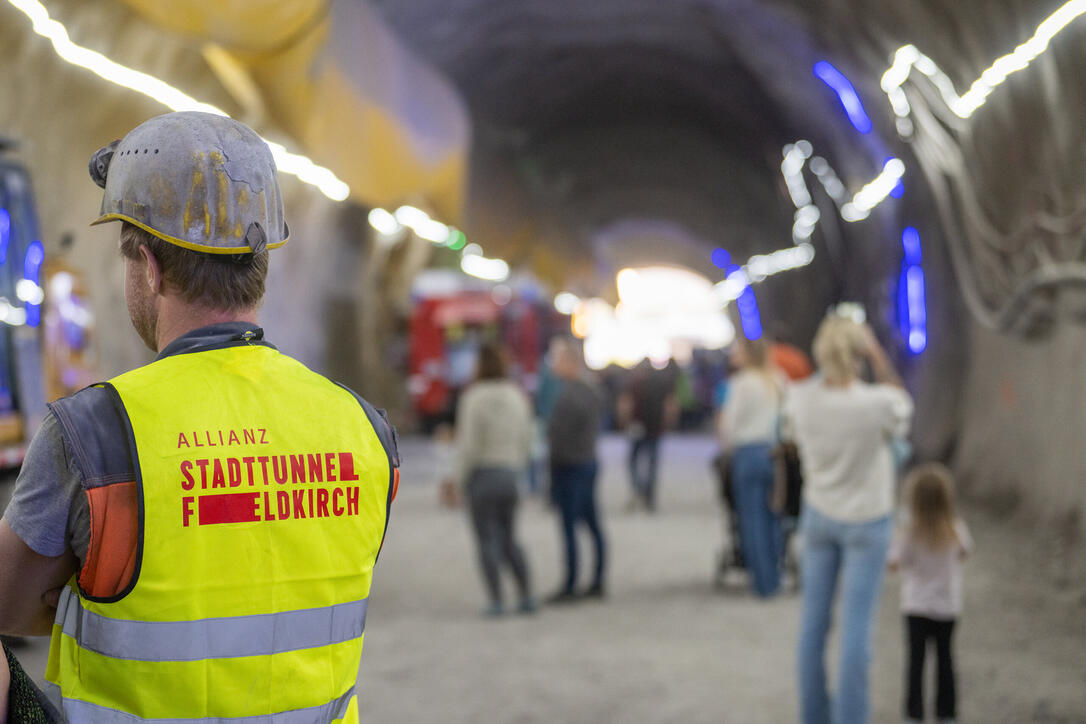 Stadttunnel Feldkirch - Tag der offenen Baustelle