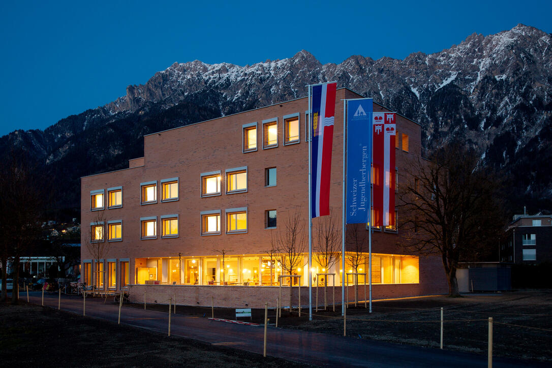 Liechtenstein Schaan Vaduz Neueroeffnung Jugendherberge