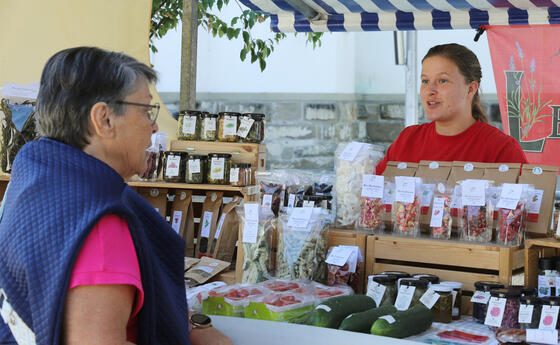 Bauernmarkt in Eschen