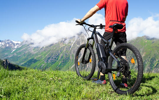 E Bike Cycling In Austria