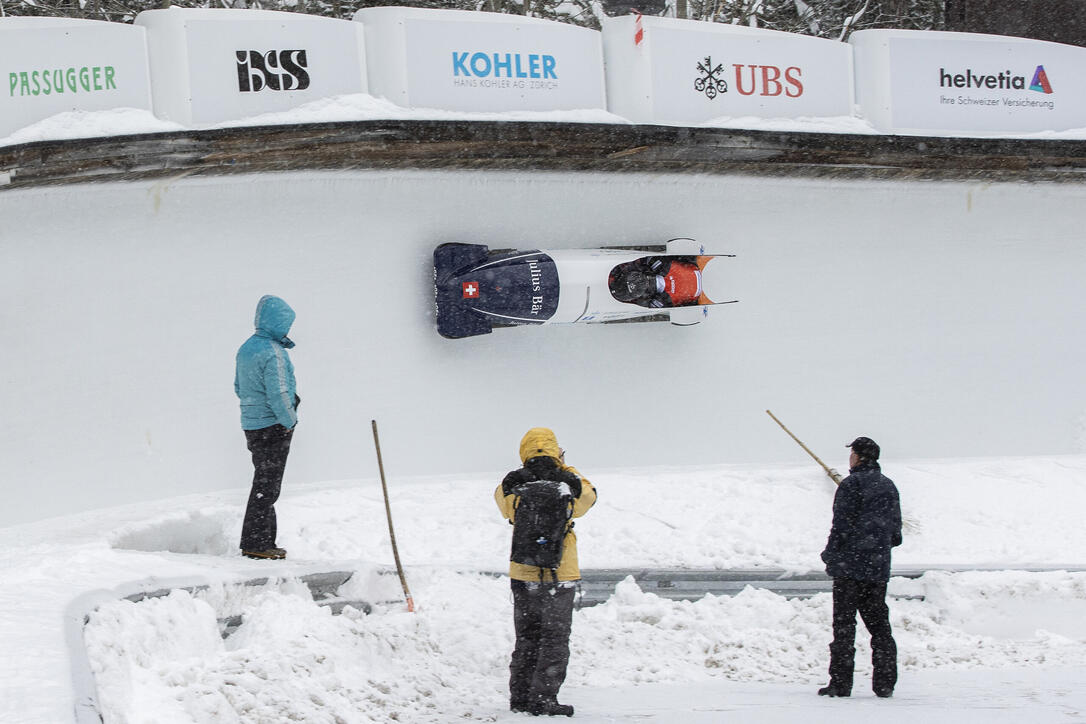 Junioren-WM 2er Bob in St. Moritz