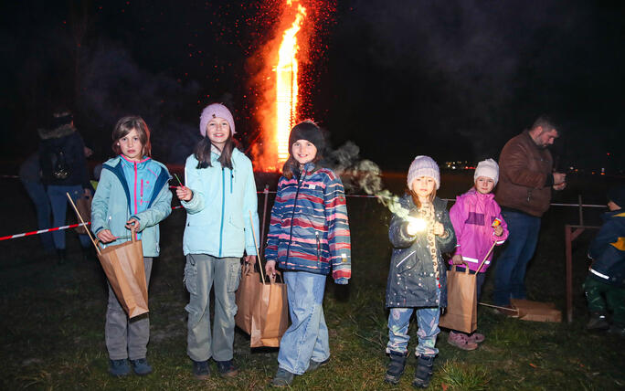 Fackel- und Lampionzug in Gamprin (08.03.2025)