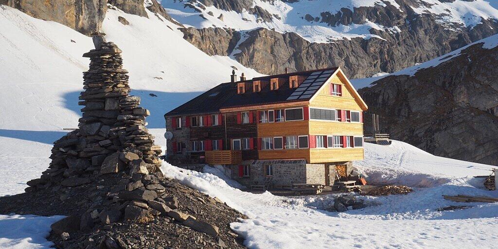 Die L&auml;mmerernh&uuml;tte im Wallis war im vergangenen Jahr die meistbesuchte SAC-H&uuml;tte. Sie z&auml;hlte 7810 &Uuml;bernachtungsg&auml;ste.