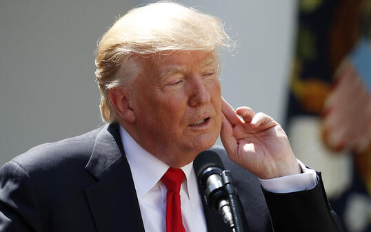 US-Präsident Donald Trump kommt bei seinem Projekt, Obamacare abzuschaffen, kaum vorwärts.