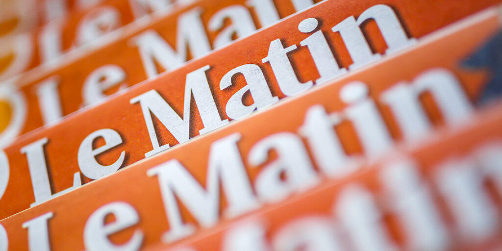 Die Printausgabe der Westschweizer Zeitung "Le Matin steht vor dem Aus. Tamedia will das Blatt Ende Juli einstellen. 41 Mitarbeitende droht der Verlust der Stelle. (Archiv)