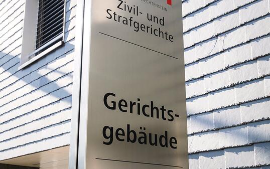 Gerichtsgebäude in Vaduz