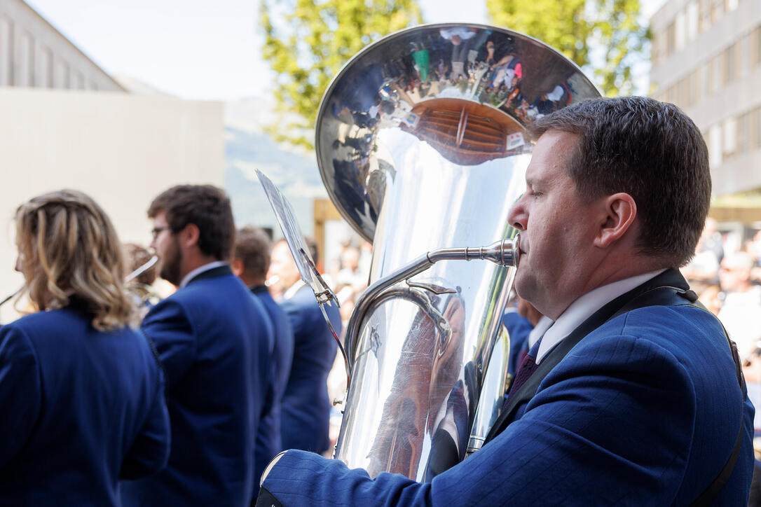 Princely Tattoo Parade in Vaduz