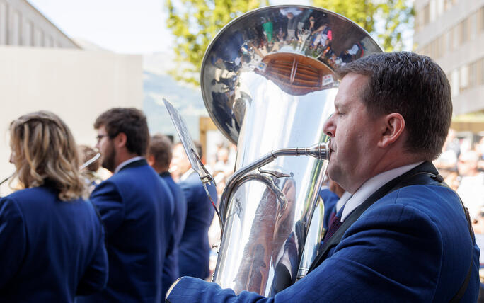 Princely Tattoo Parade in Vaduz